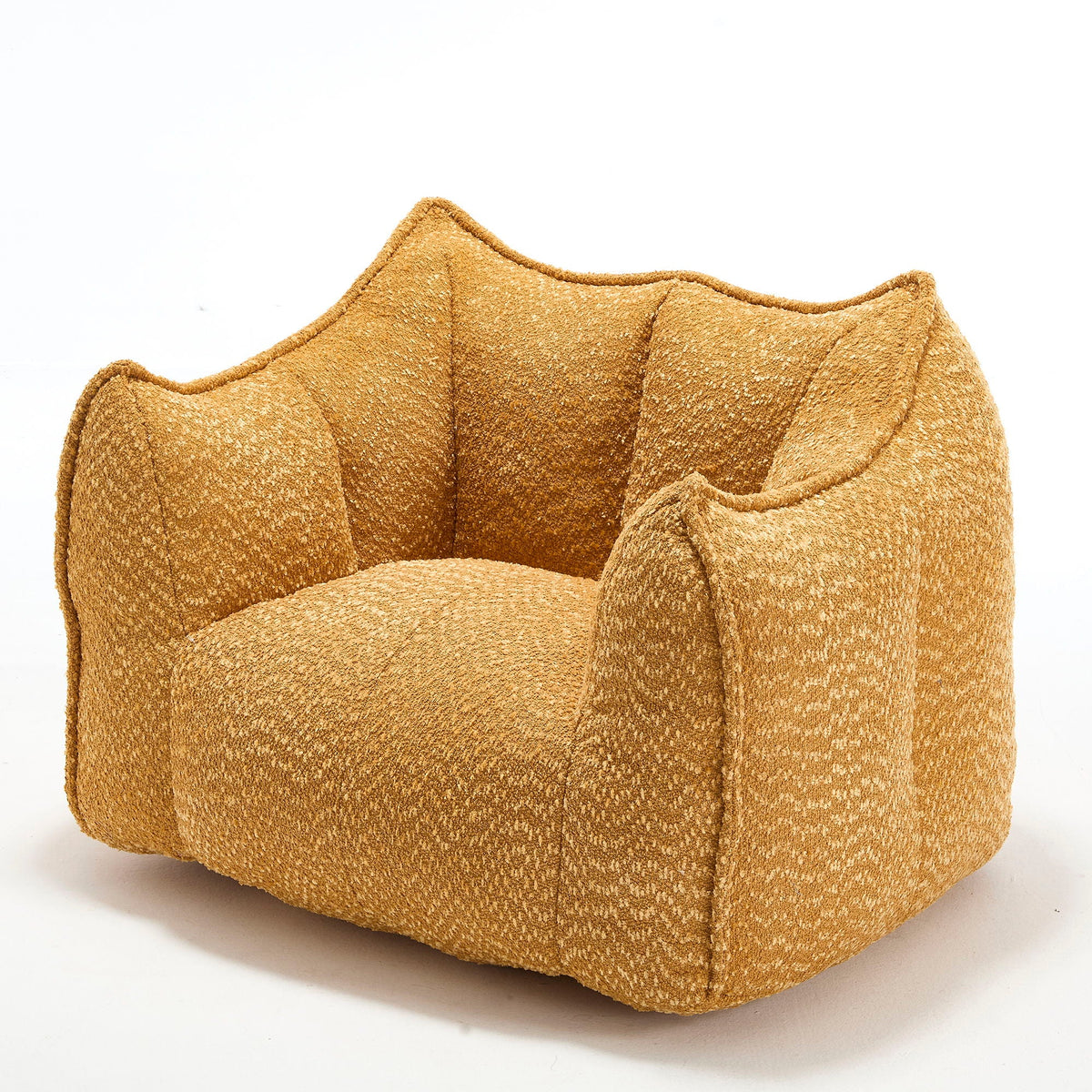Chenille Arm Chair with Highly Resilient Foam - Multiple Colors