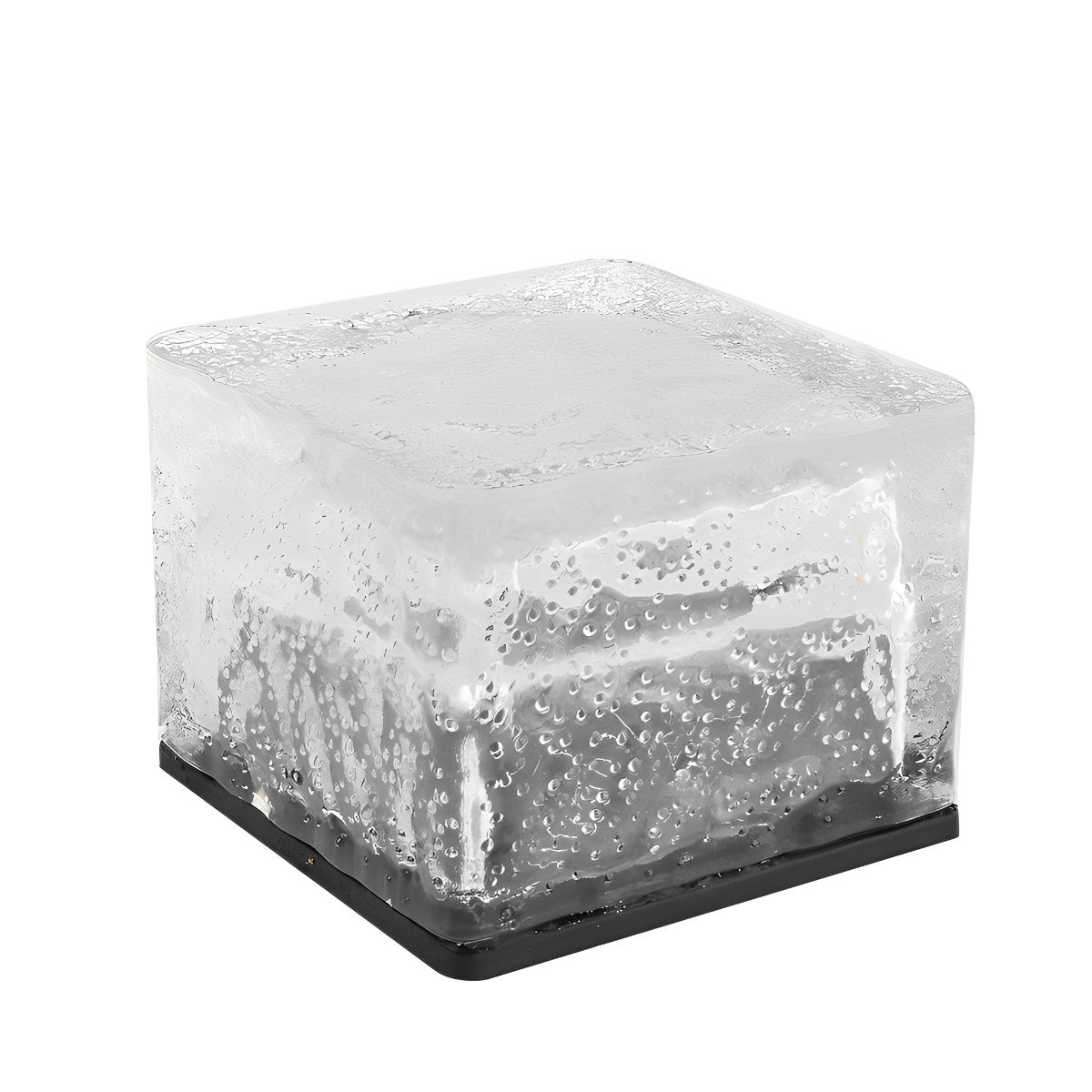 Solar LED Ice Brick Light Waterproof Garden Path Light