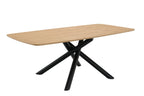Natural Wood Dining Table with Contemporary Design - Lawton