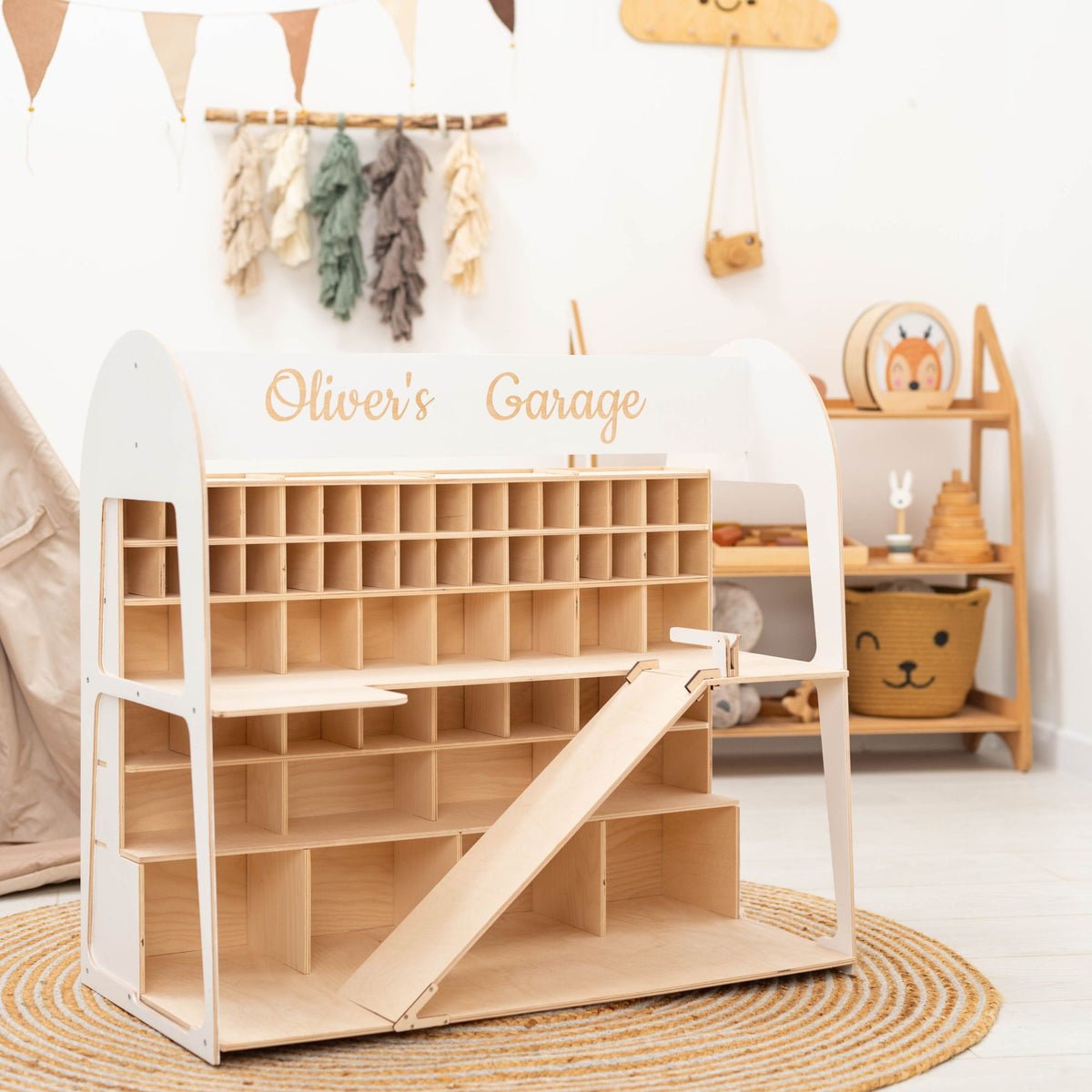 Toy Car Garage Storage (B2B)